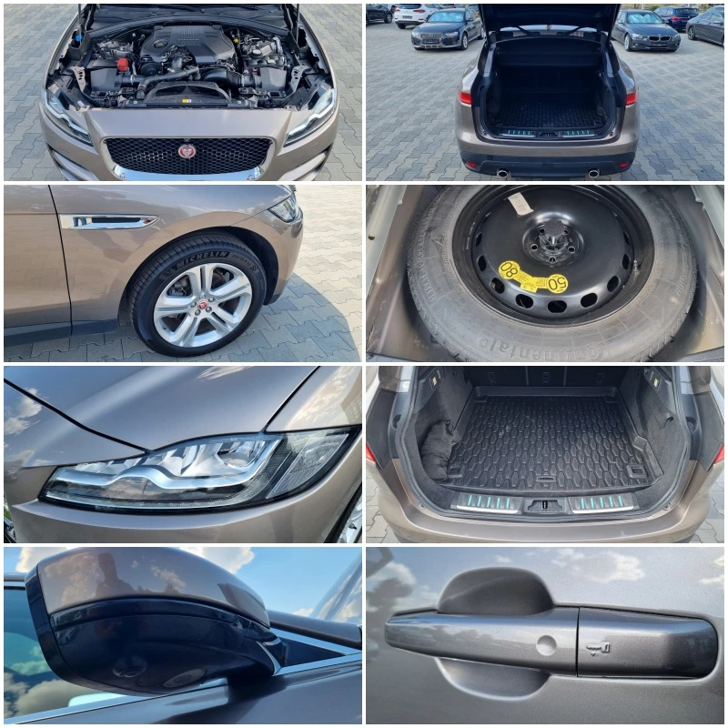 Jaguar F-PACE 3.0d-300ps= R-SPORT= AWD= 8ZF= FULL /ОБСЛУЖЕН, снимка 15 - Автомобили и джипове - 55486563