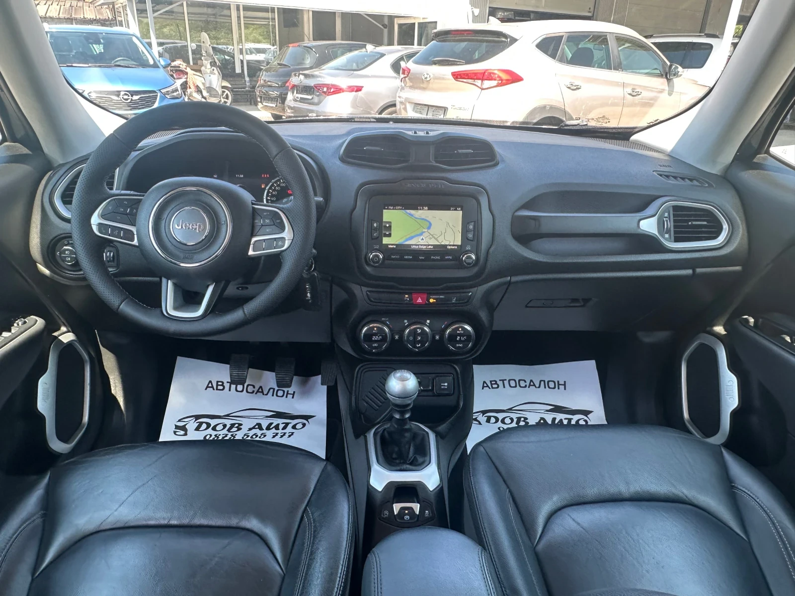 Jeep Renegade 1.6MJT-LIMITED-НАВИ-КОЖА, снимка 14 - Автомобили и джипове - 52942483