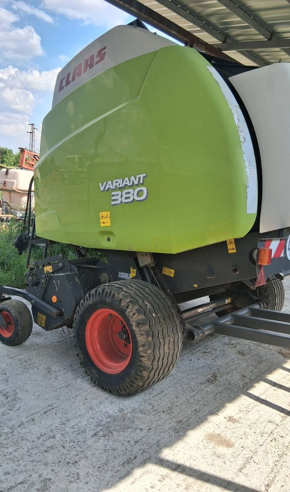 Балировачка Claas Variant 380 - изображение 2