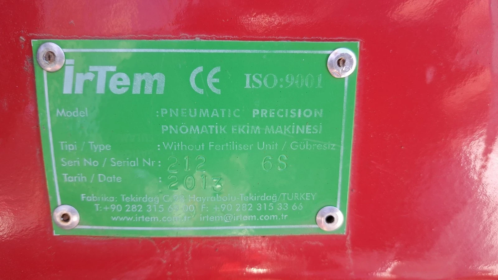 Сеялка IrTem  - изображение 6