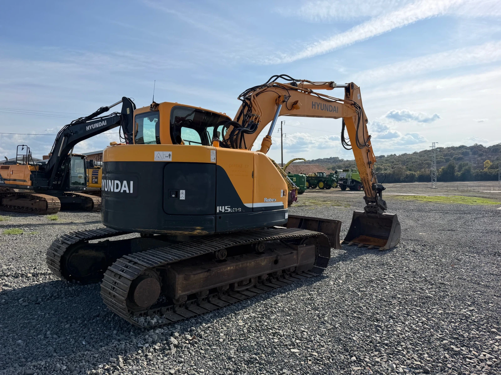 Багер Hyundai ROBEX 145 LCR-9 ДВЕ КОФИ ЛИЗИНГ, снимка 6 - Индустриална техника - 56048968