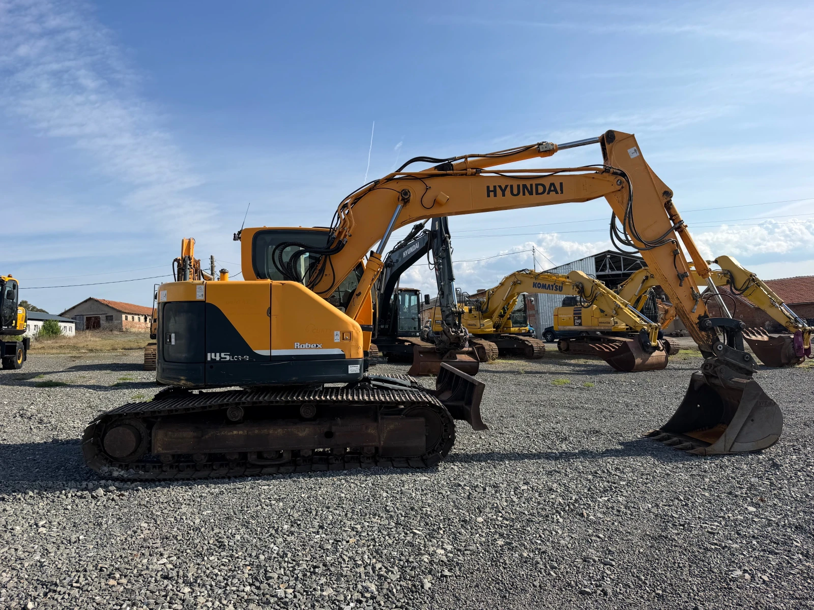 Багер Hyundai ROBEX 145 LCR-9 ДВЕ КОФИ ЛИЗИНГ, снимка 7 - Индустриална техника - 56048968