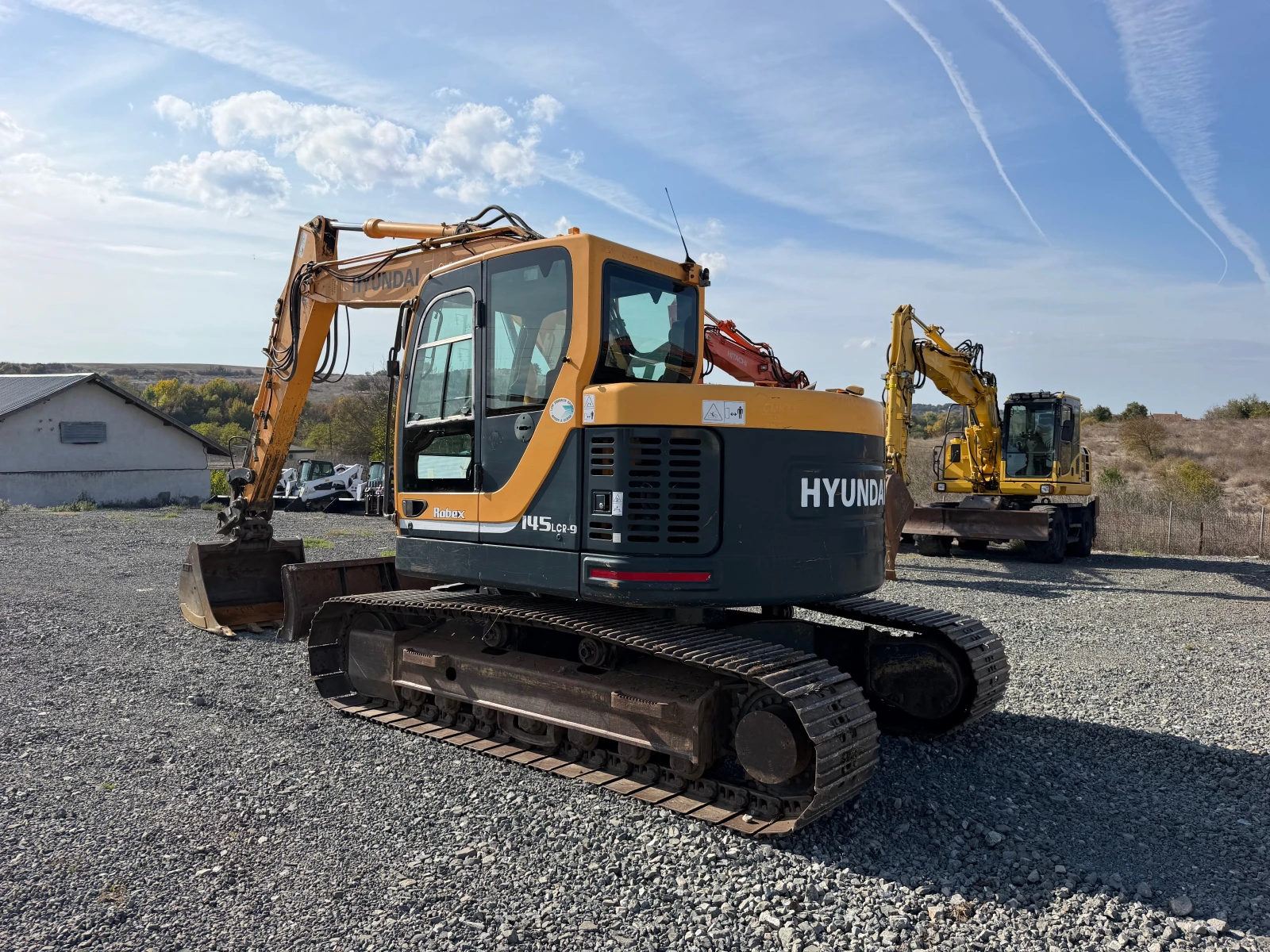 Багер Hyundai ROBEX 145 LCR-9 ДВЕ КОФИ ЛИЗИНГ, снимка 4 - Индустриална техника - 56048968