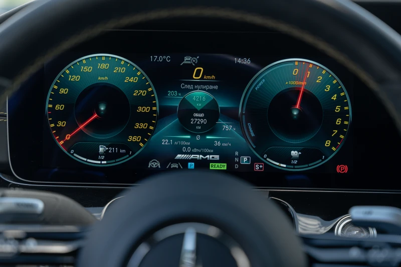 Mercedes-Benz AMG GT 63S E/ГАРАНЦИЯ!/EDITION/BURMESTER/MASS/AERO/PANO, снимка 11 - Автомобили и джипове - 50547954