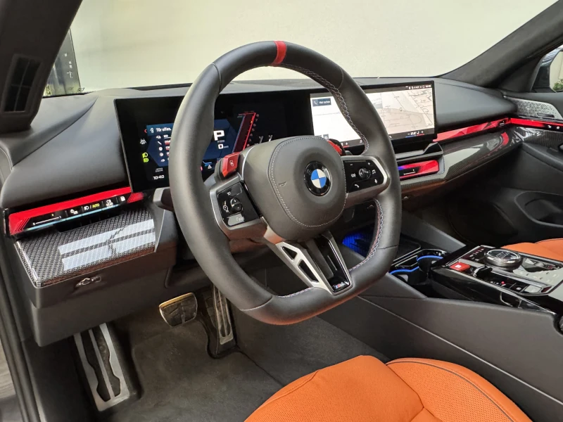 BMW M5 ACC Sitzl&#252;ftung Drivers Carbon Ext. B&W, снимка 7 - Автомобили и джипове - 51511853