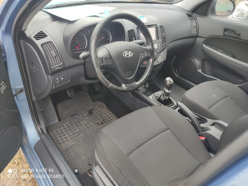 Hyundai I30 1.6d/90kc, 2012г, мултимедия, 6 скорости , снимка 11 - Автомобили и джипове - 53261817
