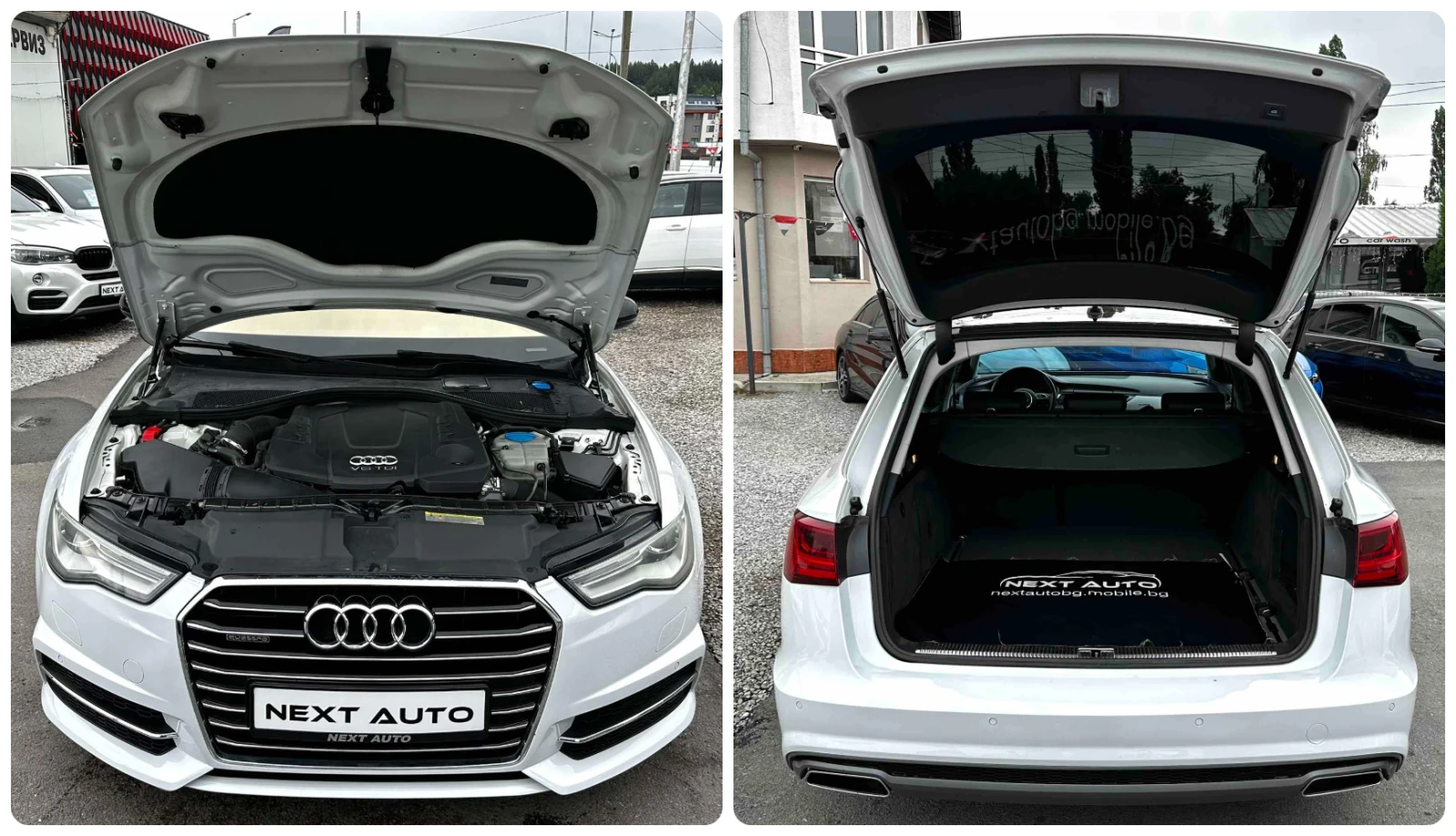Audi A6 3.0TDI 218HP QUATTRO S LINE KEYLESS EURO6B, снимка 16 - Автомобили и джипове - 54882672