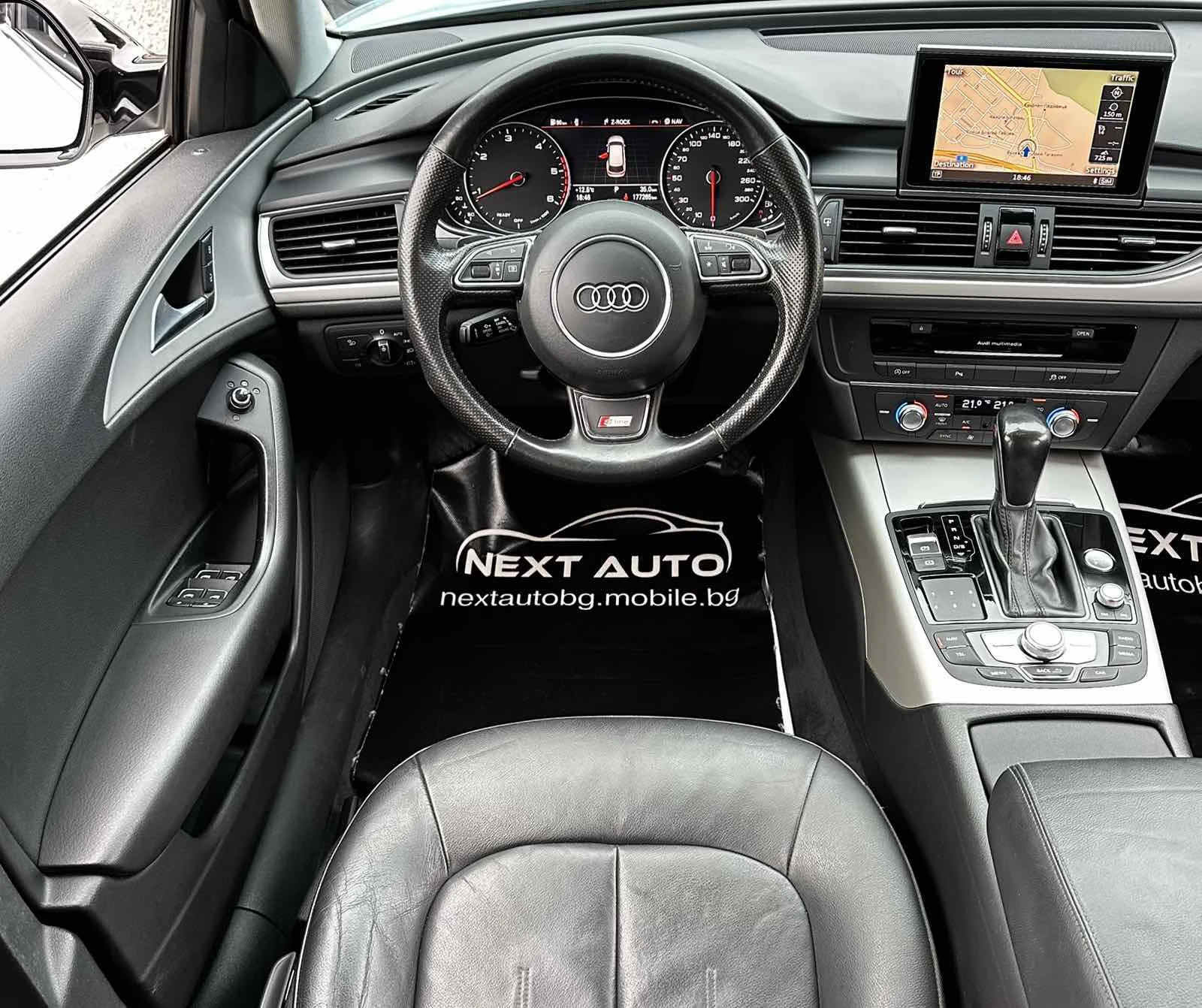 Audi A6 3.0TDI 218HP QUATTRO S LINE KEYLESS EURO6B, снимка 10 - Автомобили и джипове - 54882672
