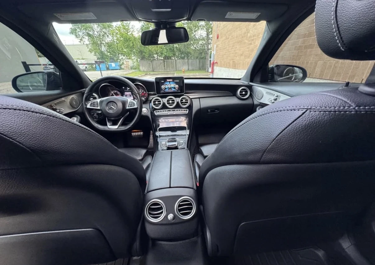Mercedes-Benz C 400 AMG * ПАНОРАМА * BURMSTER* БЕЗ ИНЦИДЕНТИ * , снимка 13 - Автомобили и джипове - 55230550
