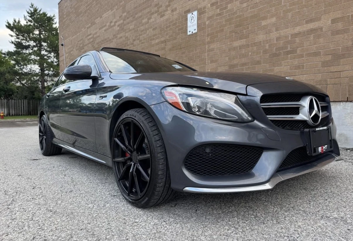 Mercedes-Benz C 400 AMG * ПАНОРАМА * BURMSTER* БЕЗ ИНЦИДЕНТИ * , снимка 3 - Автомобили и джипове - 55230550