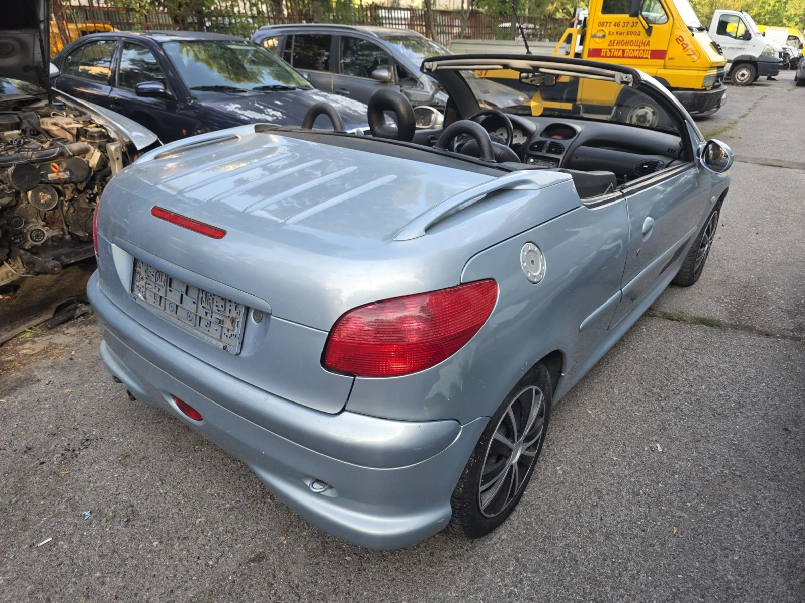 Peugeot 206 CC-Cabrio 2.0, снимка 7 - Автомобили и джипове - 55944965