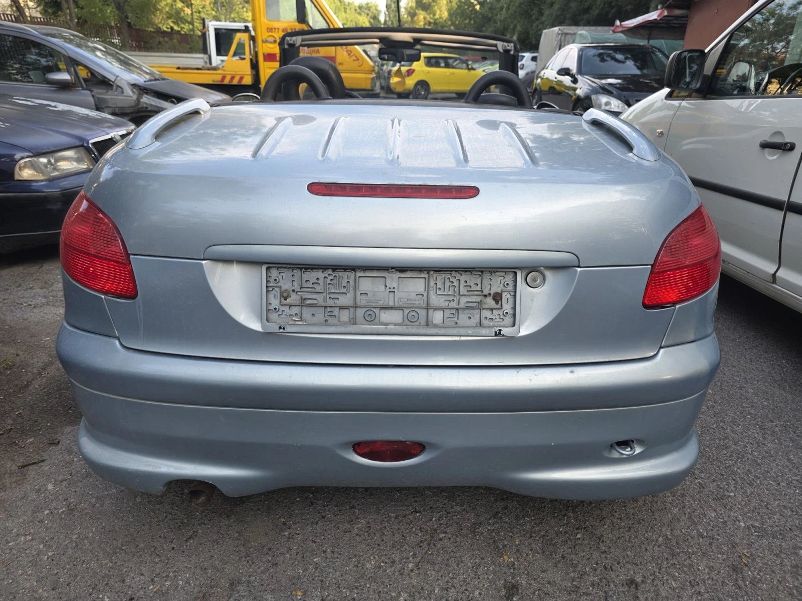 Peugeot 206 CC-Cabrio 2.0, снимка 9 - Автомобили и джипове - 55944965