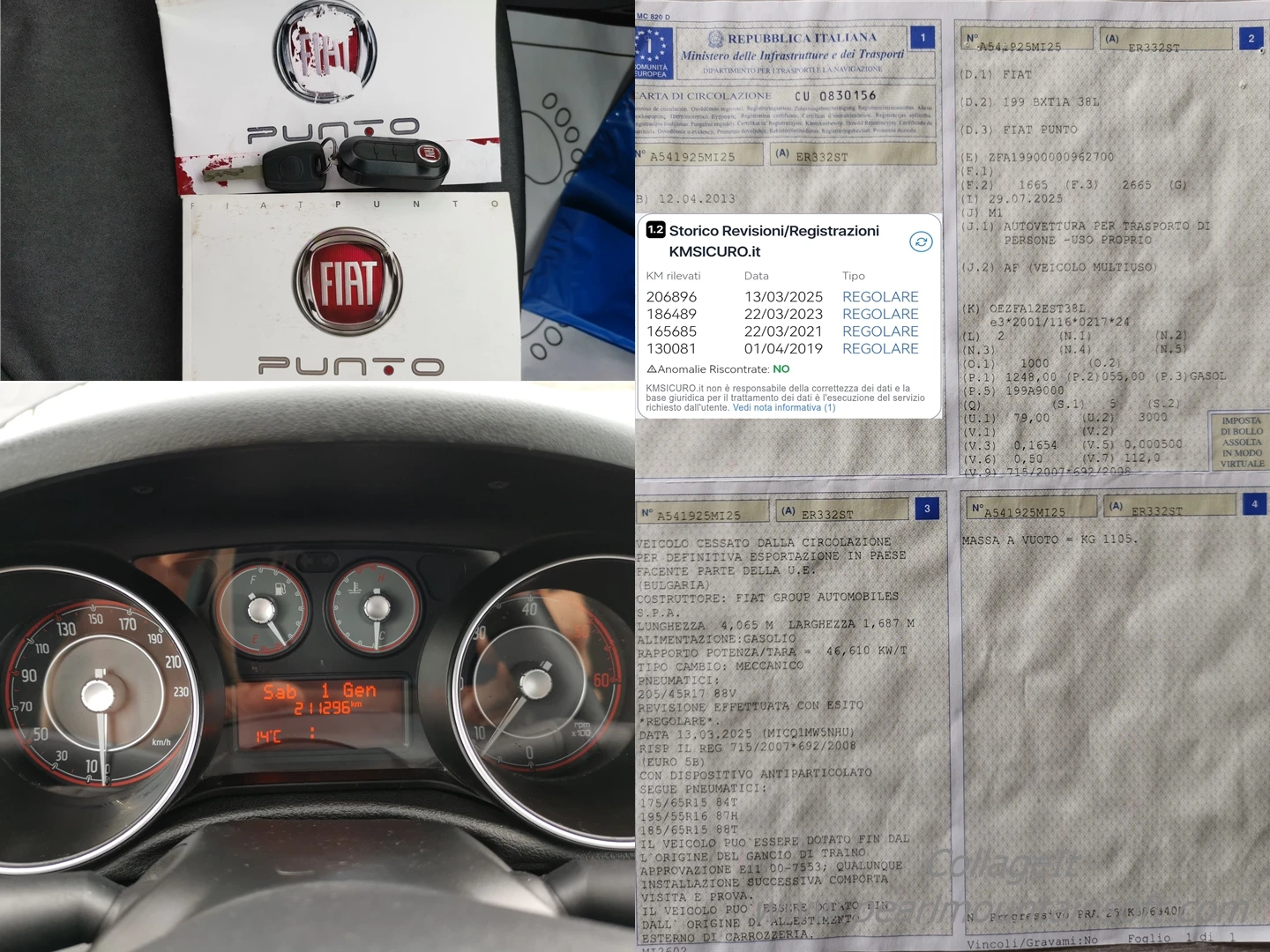 Fiat Punto 1.3Mjet EVO E5B ������ ��/1 ���������� / ��� ����� | Mobile.bg � ����������� 15