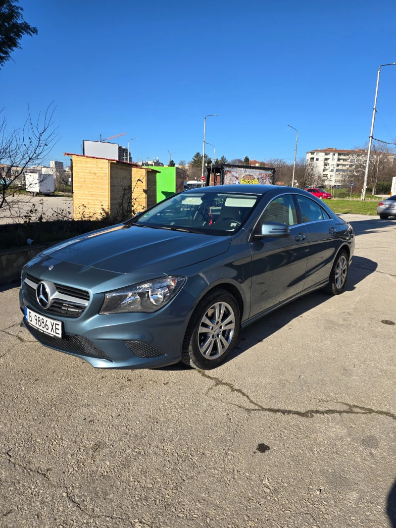 Mercedes-Benz CLA 180  Blue metalic, Face, Navi, Leder, 2keys, 51k Km, снимка 2 - Автомобили и джипове - 52937256