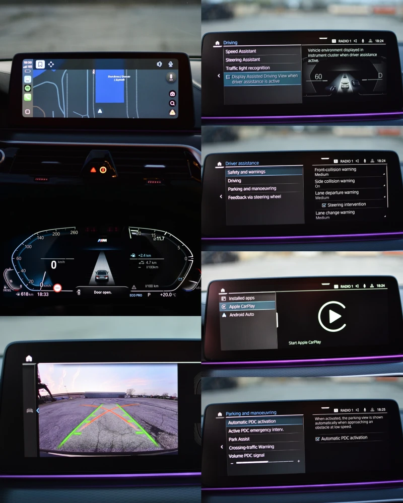 BMW 540 xDrive* LASER* M-Pack* DISTR* HUD* , снимка 12 - Автомобили и джипове - 53072247