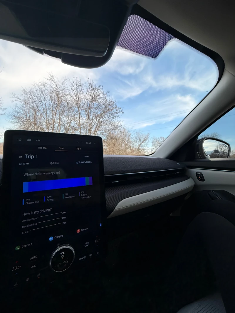 Ford Mustang Mach-E Premium Extended Range 91kWh  AWD 351к.с. 6700км. , снимка 14 - Автомобили и джипове - 53477358