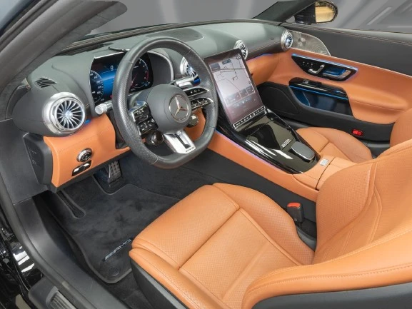 Mercedes-Benz SL 43 AMG = Premium Plus = Night Package II Гаранция - изображение 8