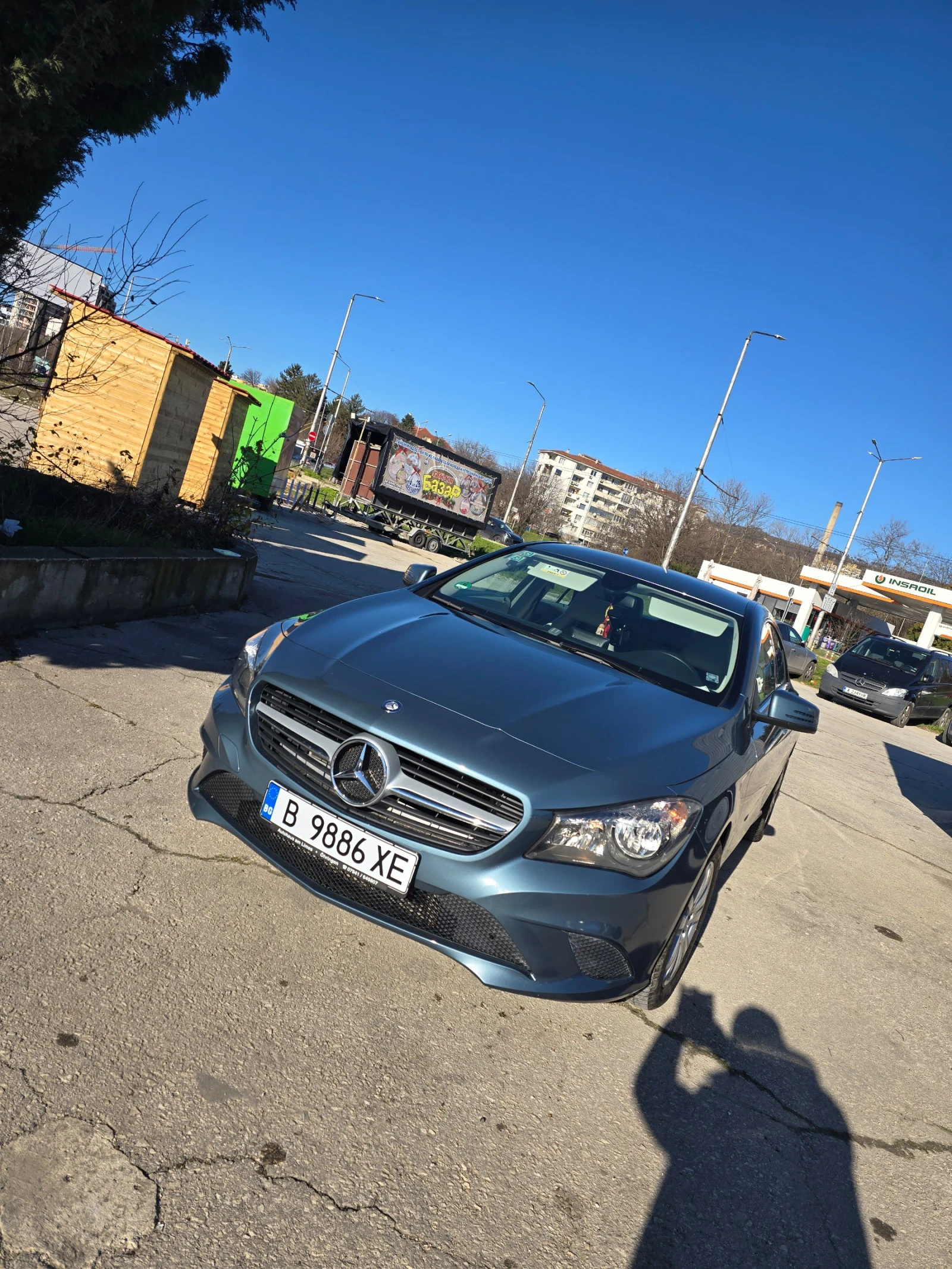 Mercedes-Benz CLA 180  Blue metalic, Face, Navi, Leder, 2keys, 51k Km - изображение 3