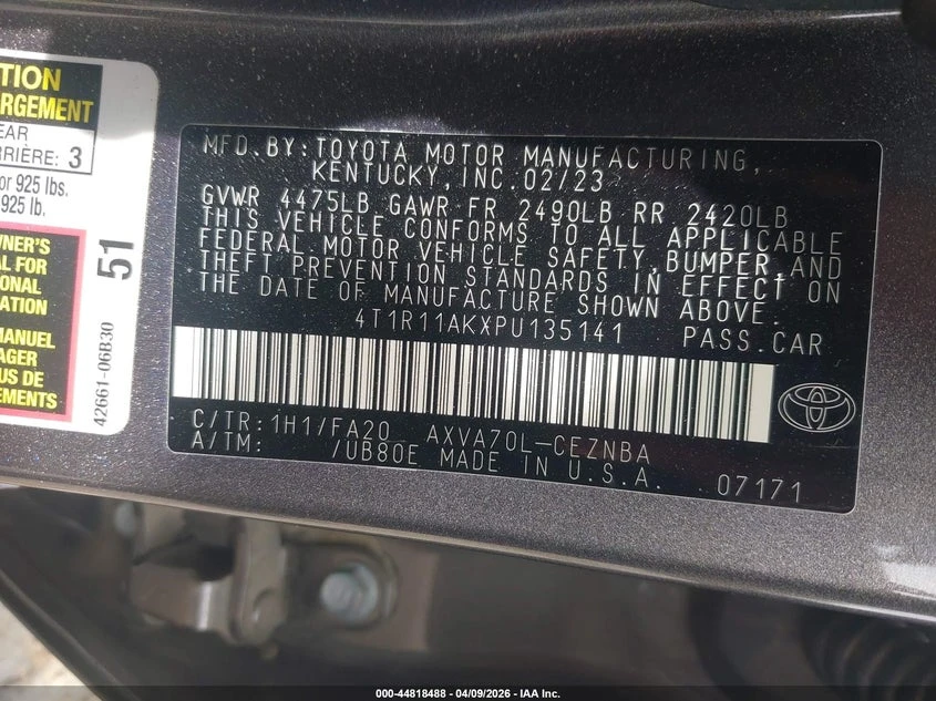 Toyota Camry 2.5L I-4 DI, DOHC, VVT, 203HP Front Wheel Drive | Mobile.bg � ����������� 9
