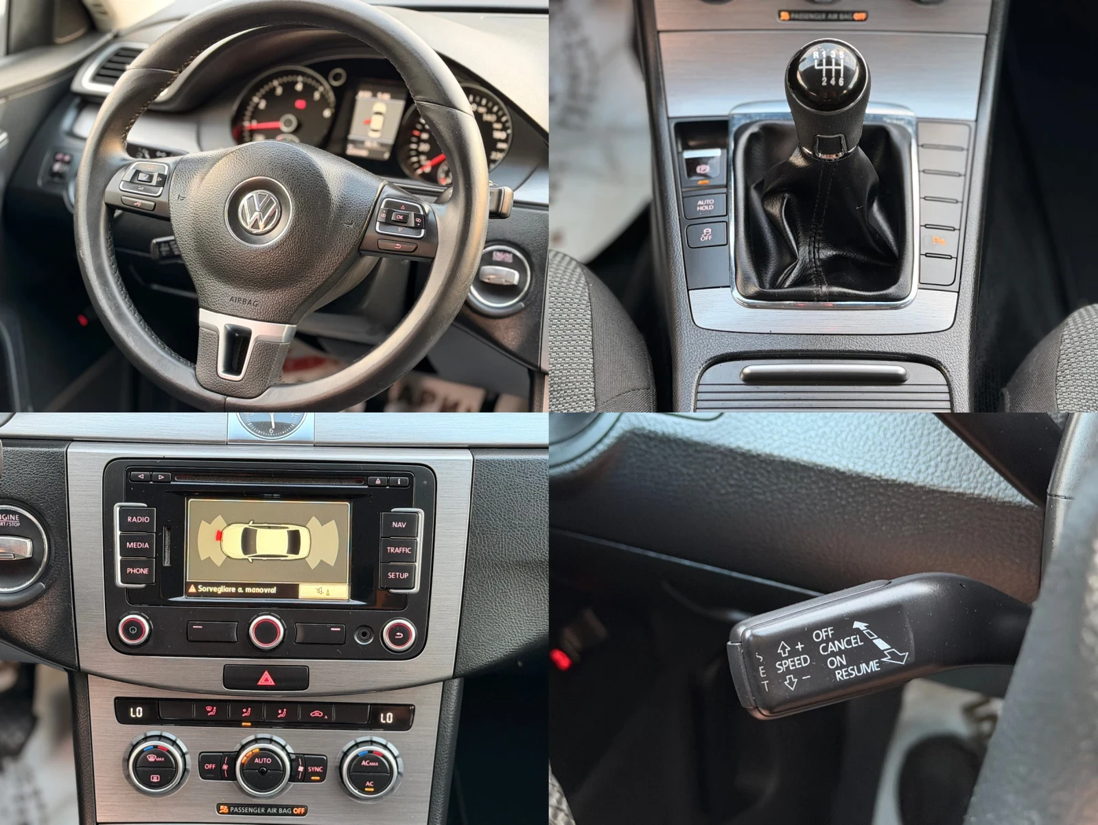 VW Passat 1.4TSI/МЕТАН/ИТАЛИЯ, снимка 13 - Автомобили и джипове - 55340292