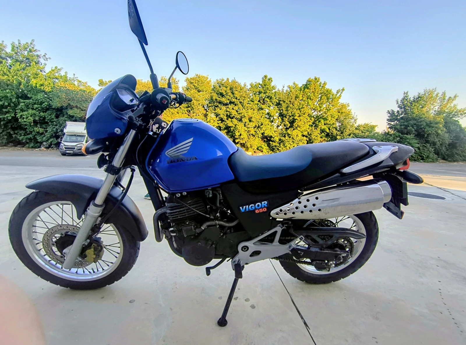 Honda Vigor 650 , снимка 7 - Мотоциклети и мототехника - 55677272