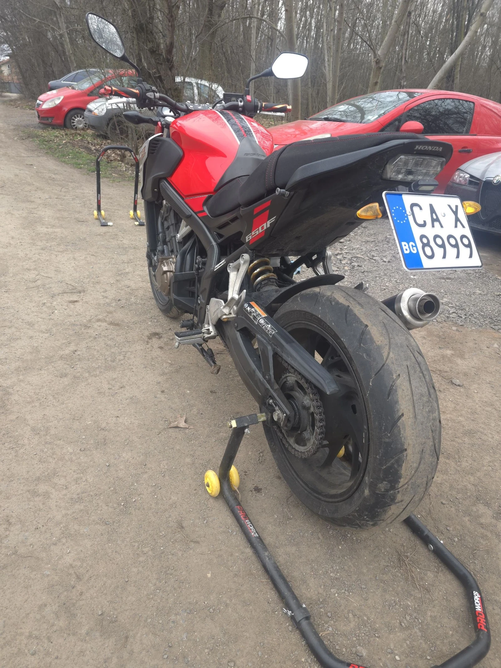 Honda Cb  650f, снимка 4 - Мотоциклети и мототехника - 53911700