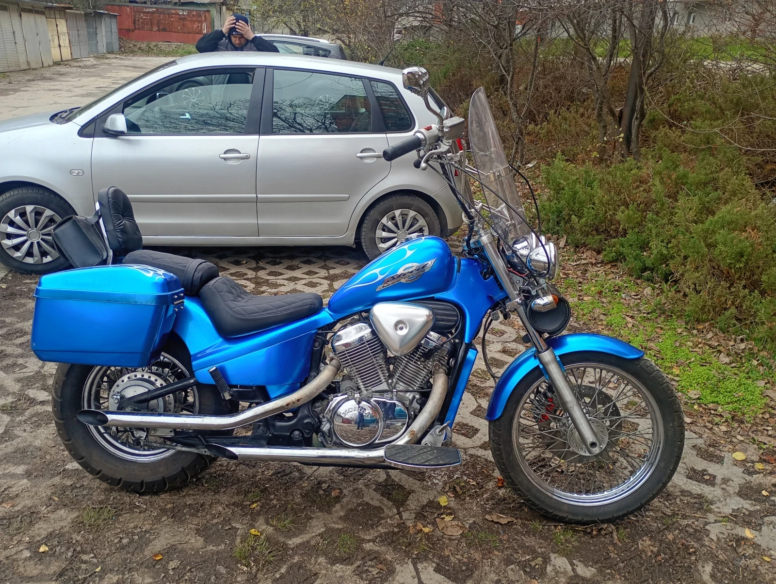 Honda Steed, снимка 3 - Мотоциклети и мототехника - 54661315