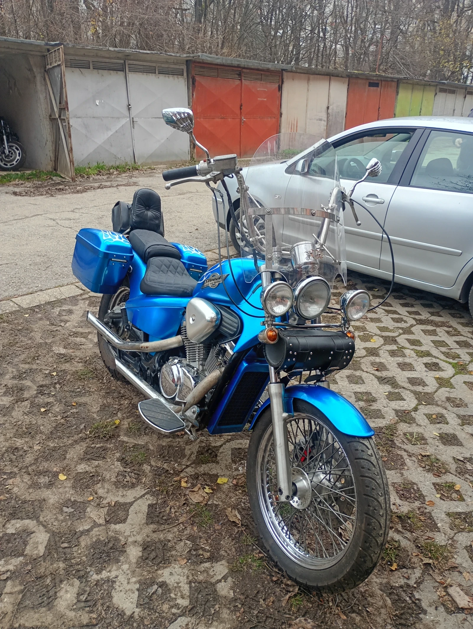 Honda Steed, снимка 4 - Мотоциклети и мототехника - 54661315