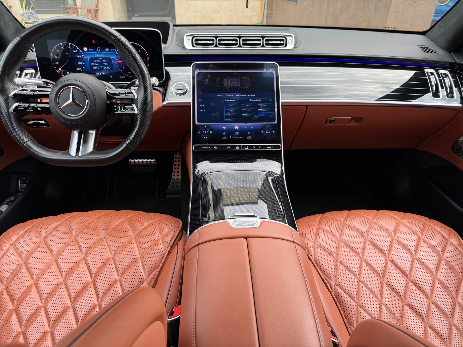 Mercedes-Benz S 450 D AMG, снимка 8 - Автомобили и джипове - 55778910
