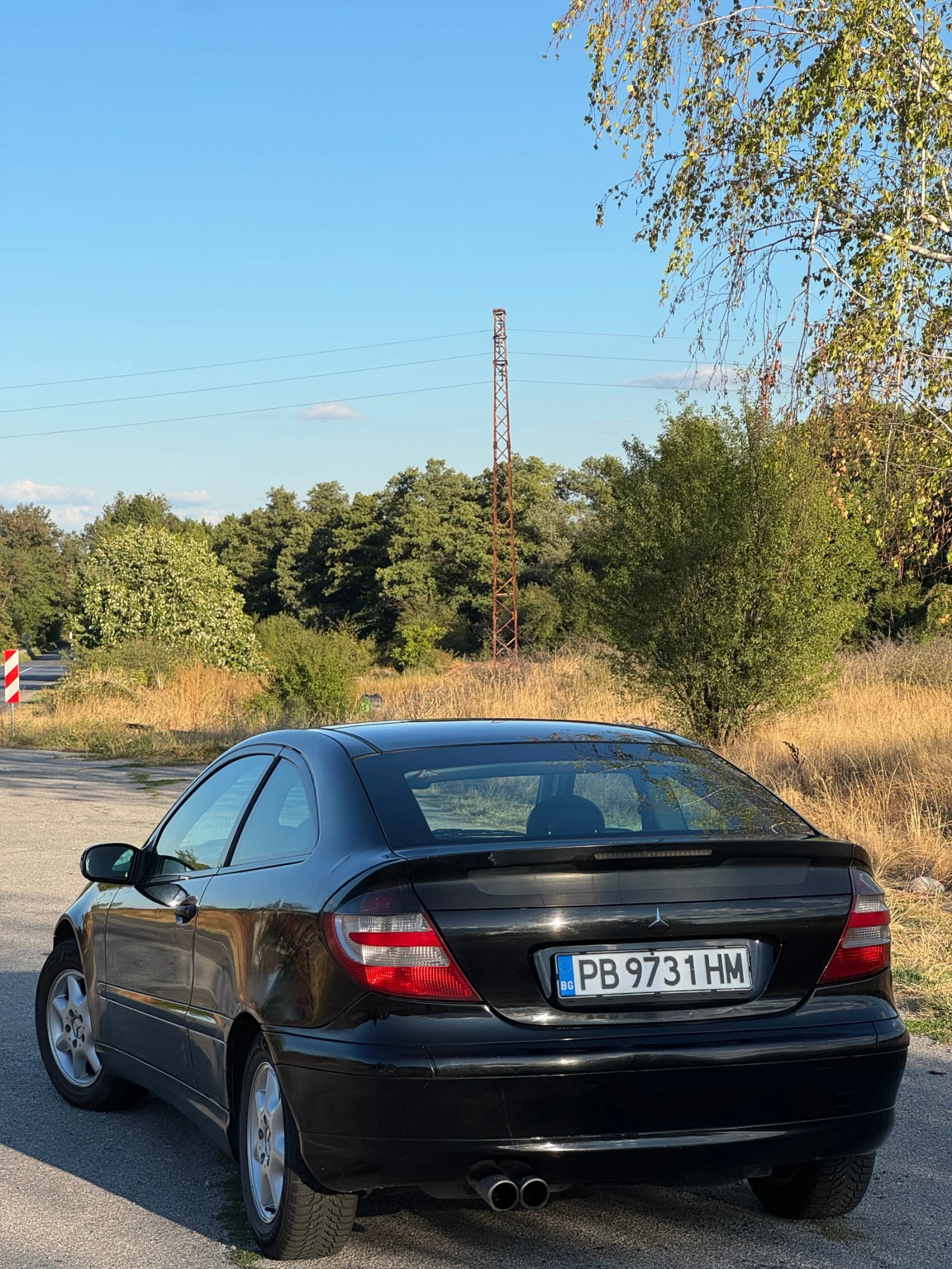 Mercedes-Benz C 180 129к.с, Купе, Газ/Бензин, снимка 7 - Автомобили и джипове - 56073515