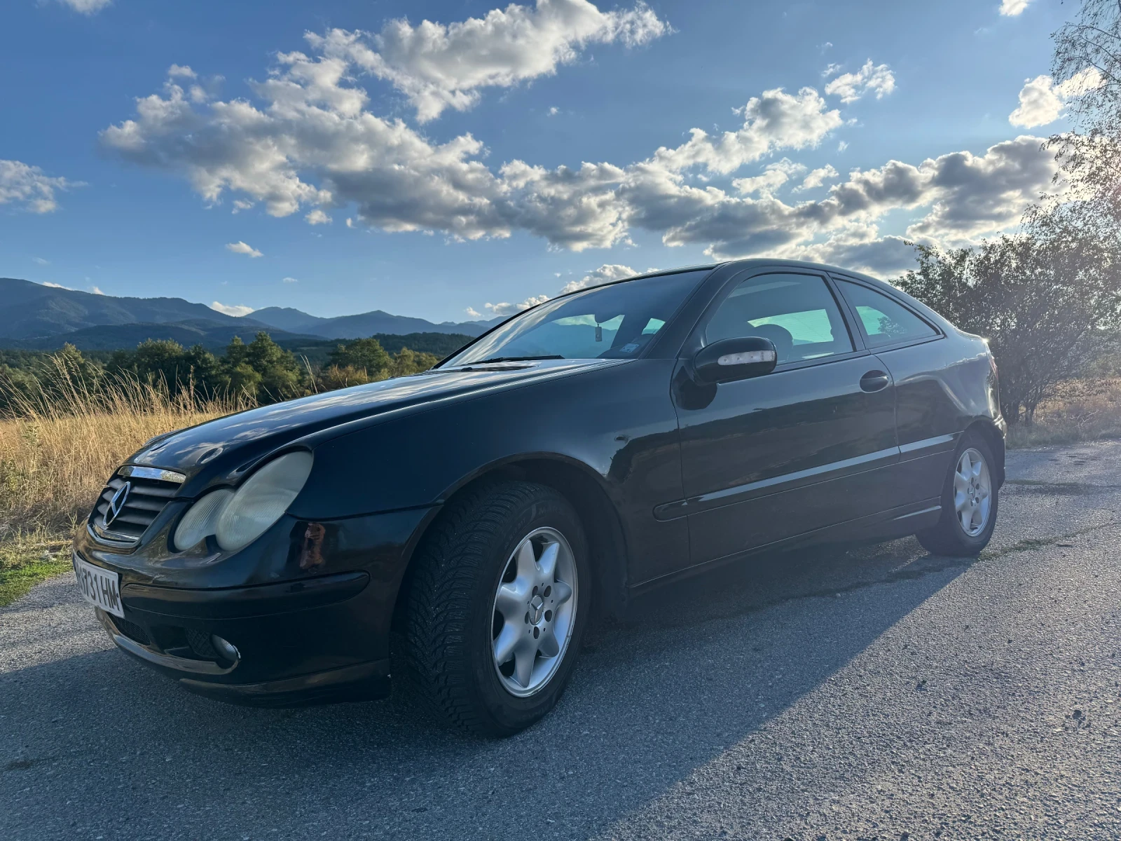 Mercedes-Benz C 180 129к.с, Купе, Газ/Бензин, снимка 5 - Автомобили и джипове - 56073515