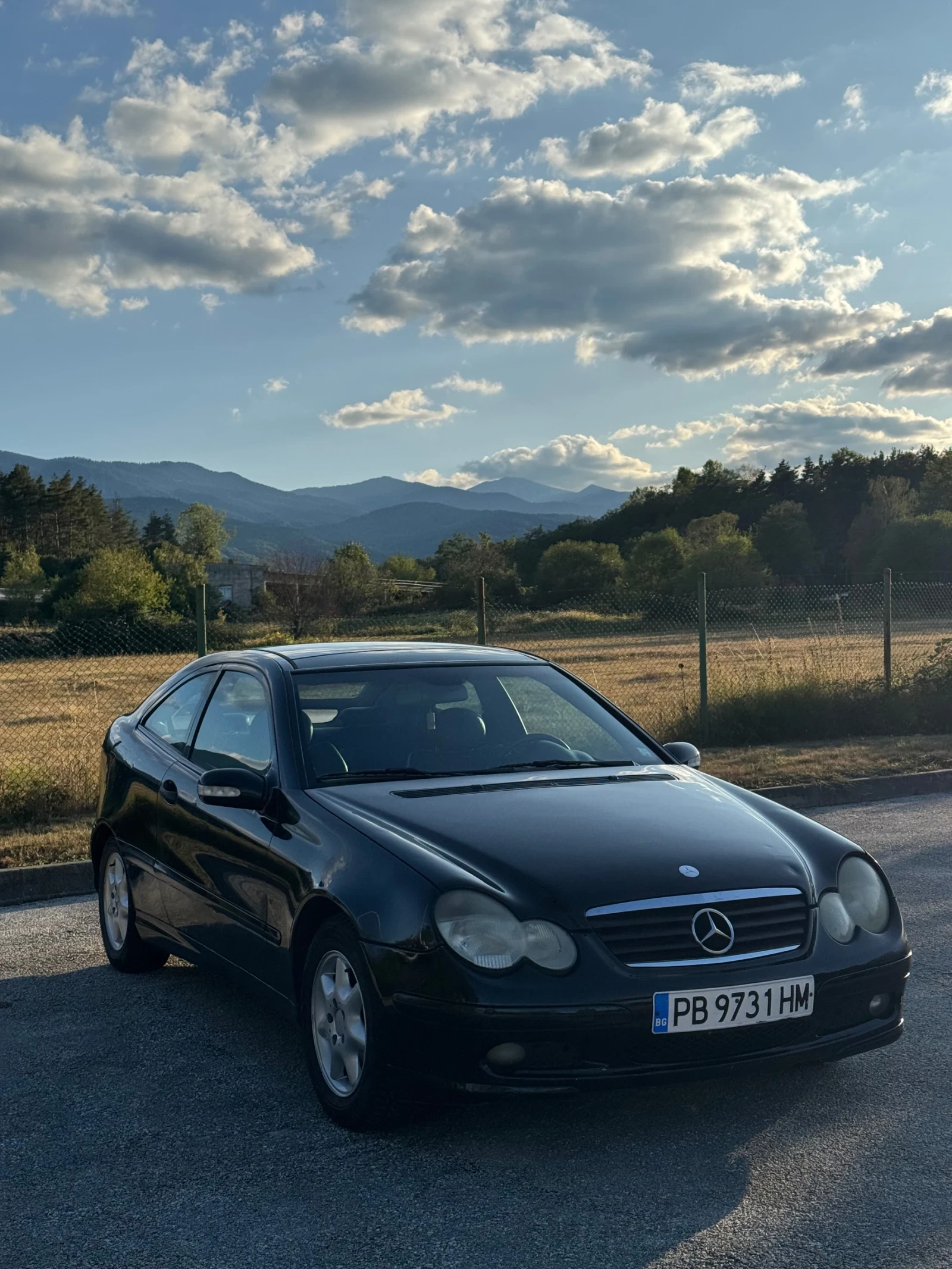 Mercedes-Benz C 180 129к.с, Купе, Газ/Бензин, снимка 2 - Автомобили и джипове - 56073515