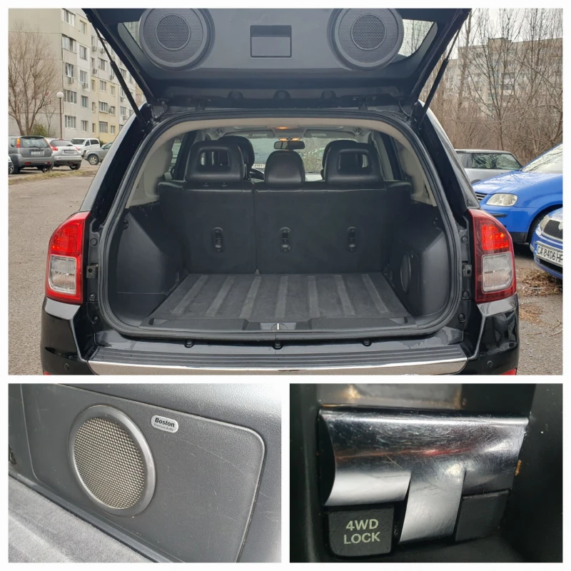 Jeep Compass 2.2CRD 163kc 4x4 LIMITED, снимка 16 - Автомобили и джипове - 53272126