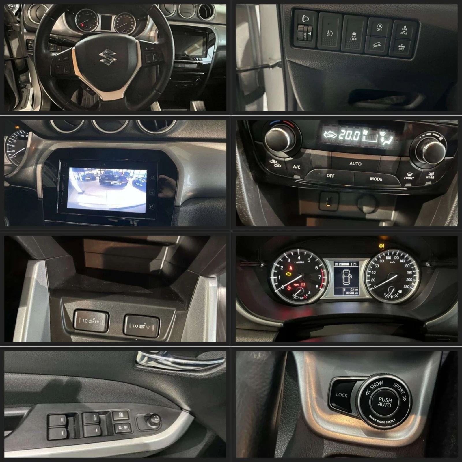 Suzuki Vitara FULL SERVICE IN SUZUKI 81.000км 4х4 , снимка 7 - Автомобили и джипове - 53760263