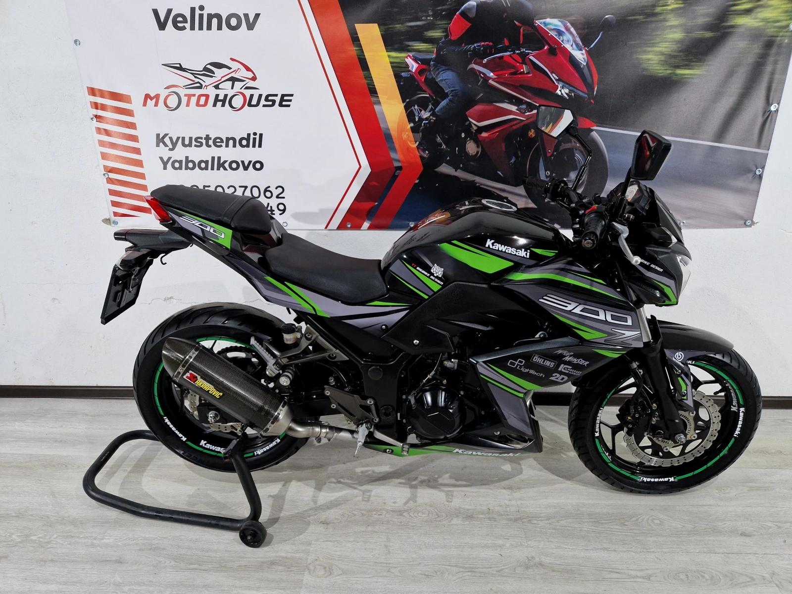 Kawasaki Z  300cci ABS 2018г.! !9607км!AKRAPOVIC! - изображение 10