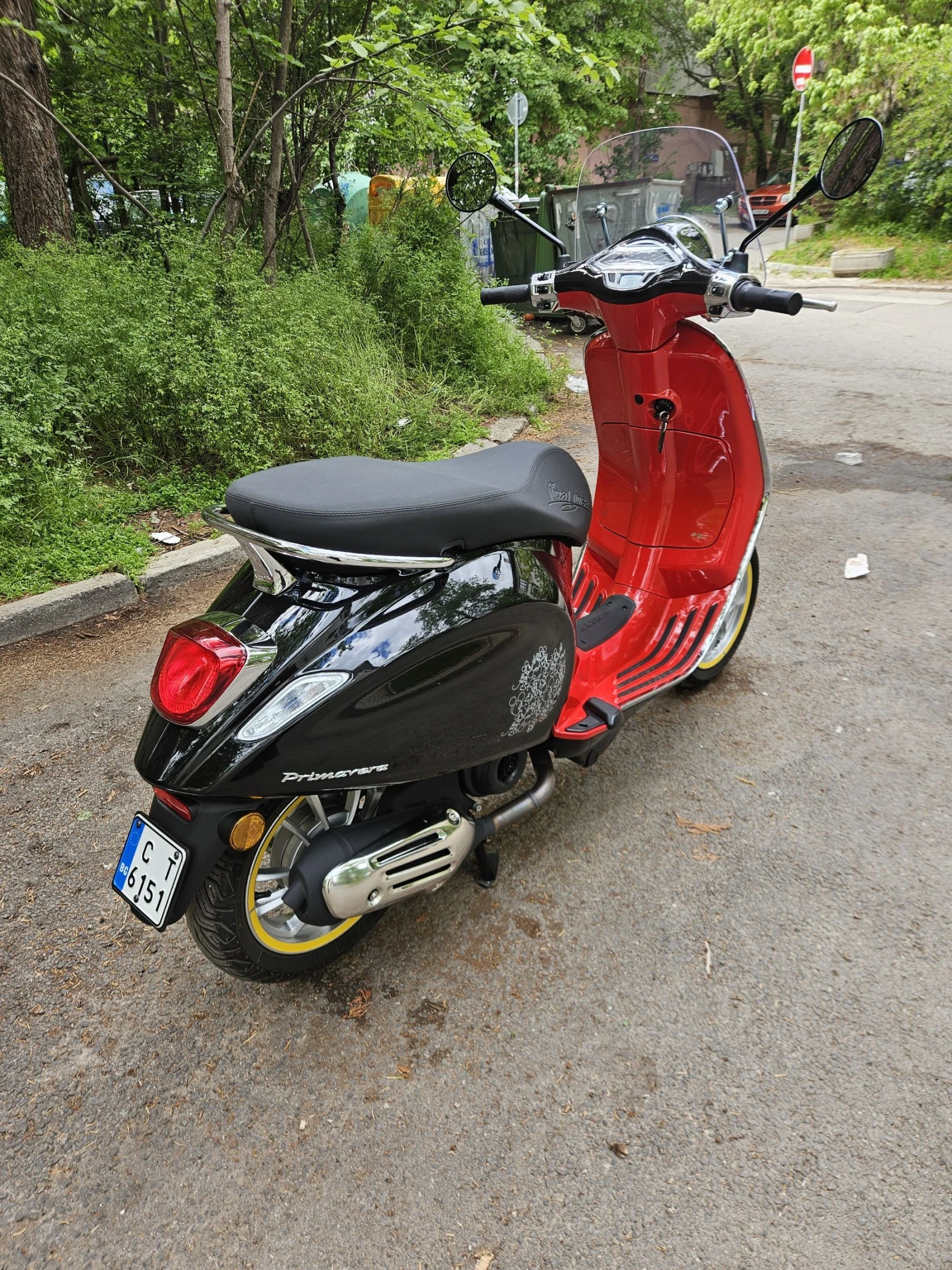 Vespa Primavera Mickey Mouse , снимка 3 - Мотоциклети и мототехника - 54398591