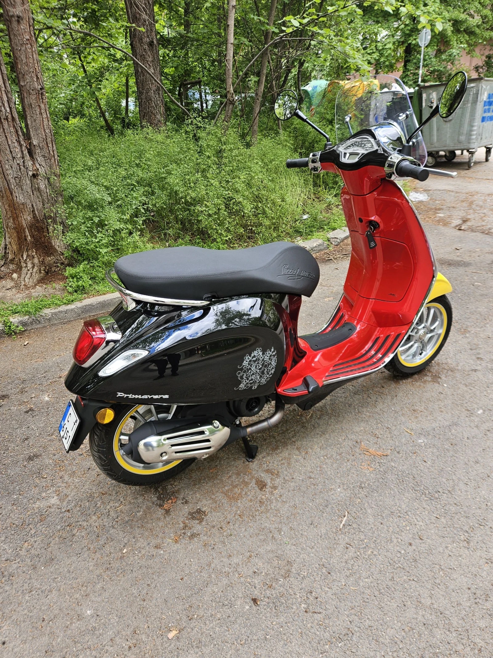 Vespa Primavera Mickey Mouse , снимка 8 - Мотоциклети и мототехника - 54398591