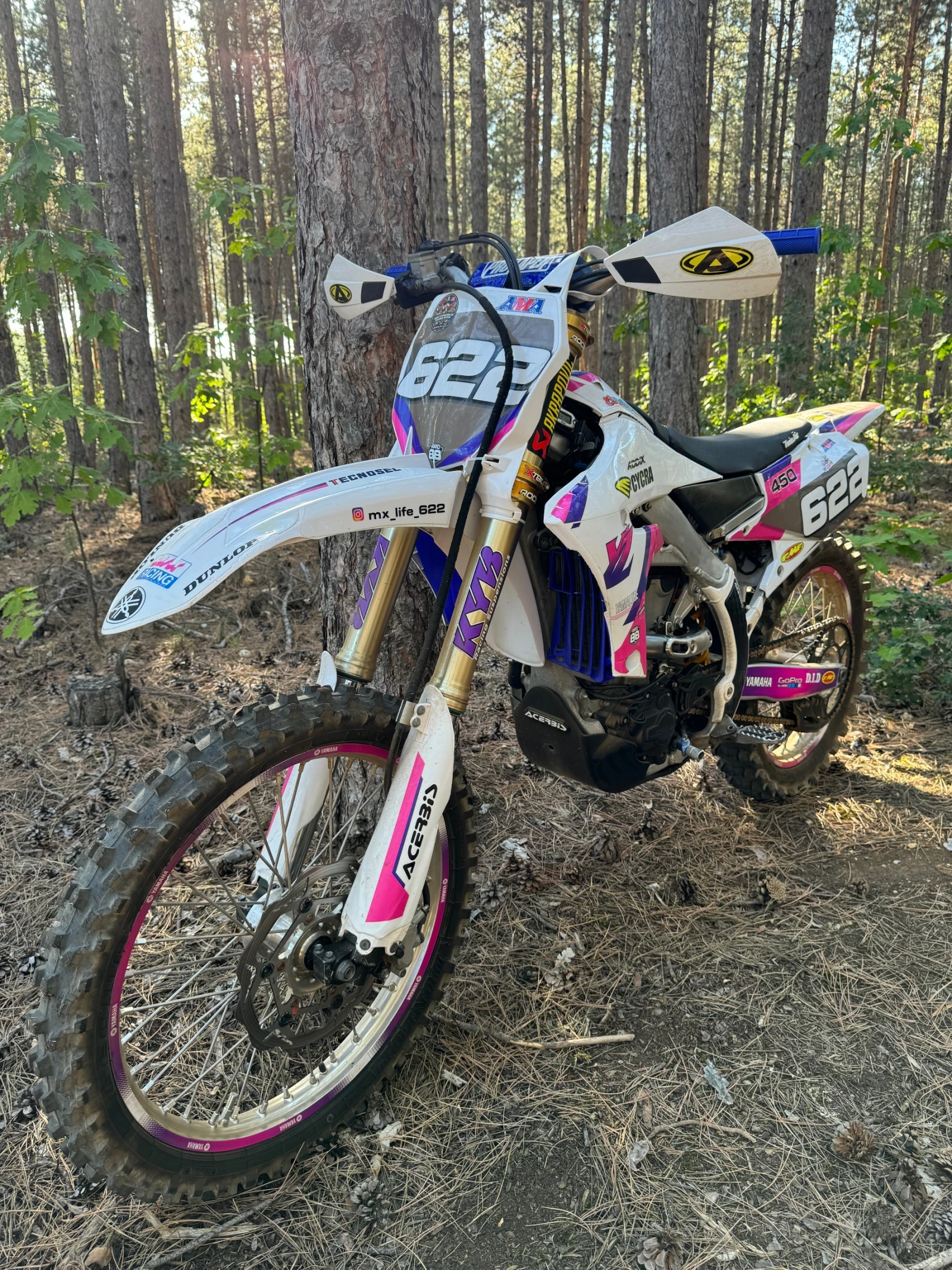 Yamaha Yzf 450/FMF/Режими/Тракшън/Launch control, снимка 2 - Мотоциклети и мототехника - 56011299