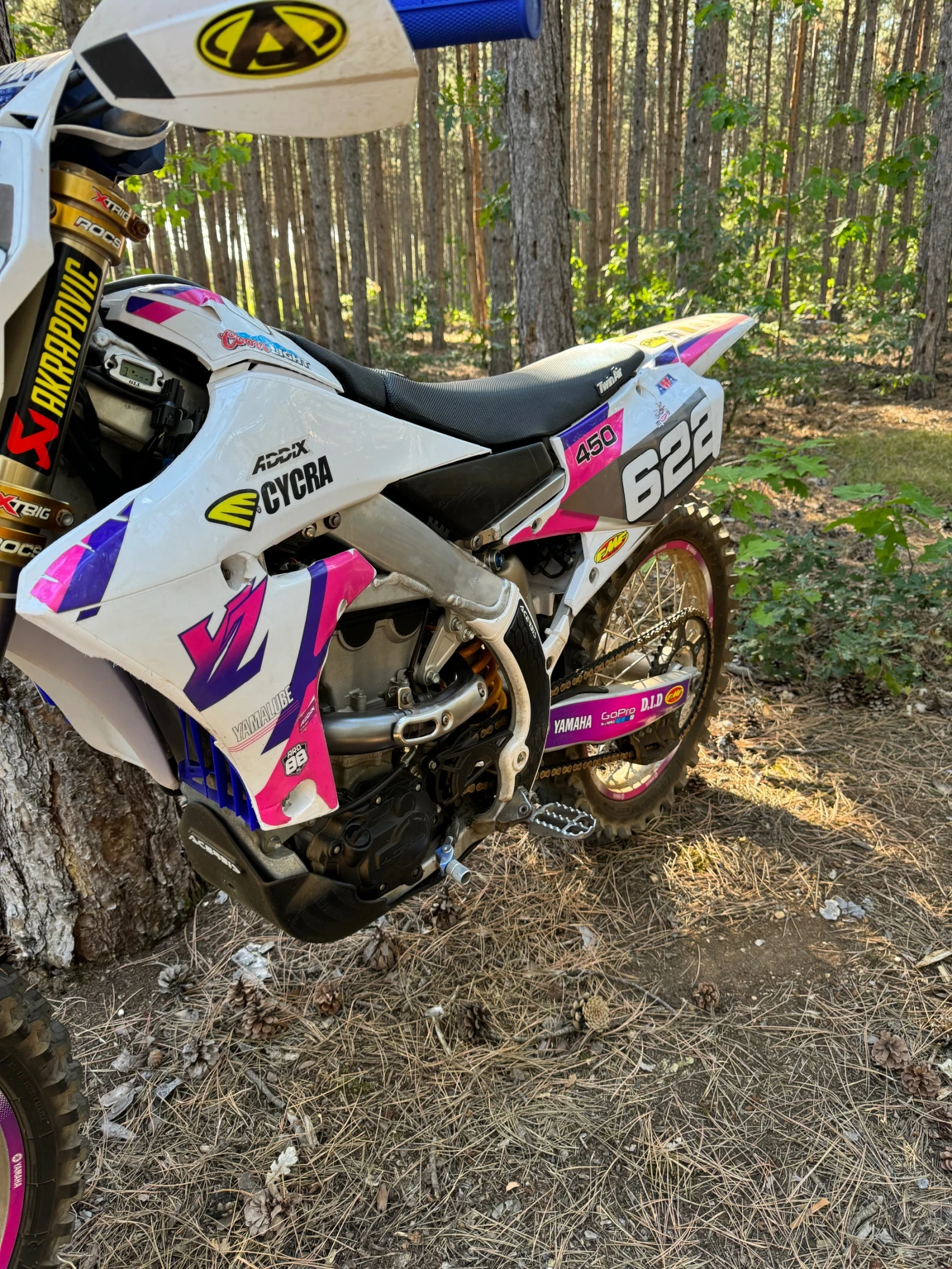 Yamaha Yzf 450/FMF/Режими/Тракшън/Launch control, снимка 3 - Мотоциклети и мототехника - 56011299