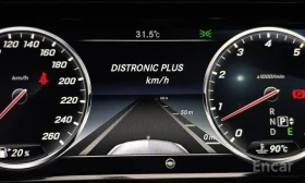 Mercedes-Benz S 400 V6 | ОБДУХВАНЕ ОТЗАД | TV | DISTRONIC | HUD | 360 , снимка 15