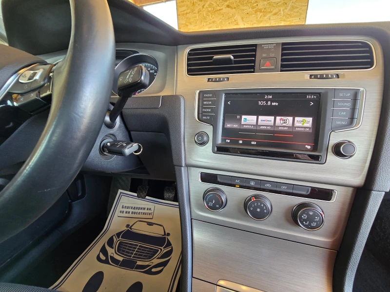VW Golf VII 1.4 TGI/ЕcoFuel/6-ск./Лизинг/Италия, снимка 12 - Автомобили и джипове - 51909337