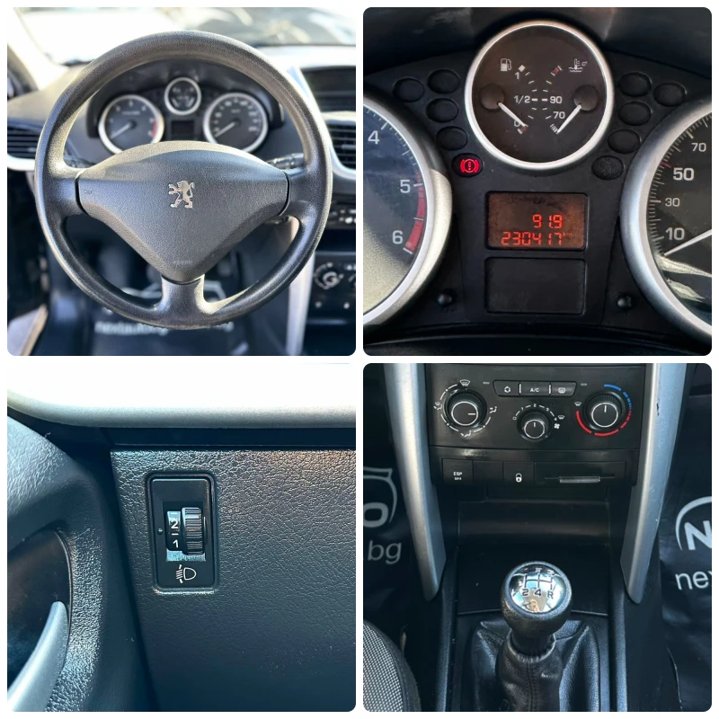 Peugeot 207 1.4D 68HP EURO5A, снимка 14 - Автомобили и джипове - 51760200