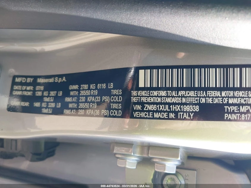 Maserati Levante 3.0l, снимка 9 - Автомобили и джипове - 54307226