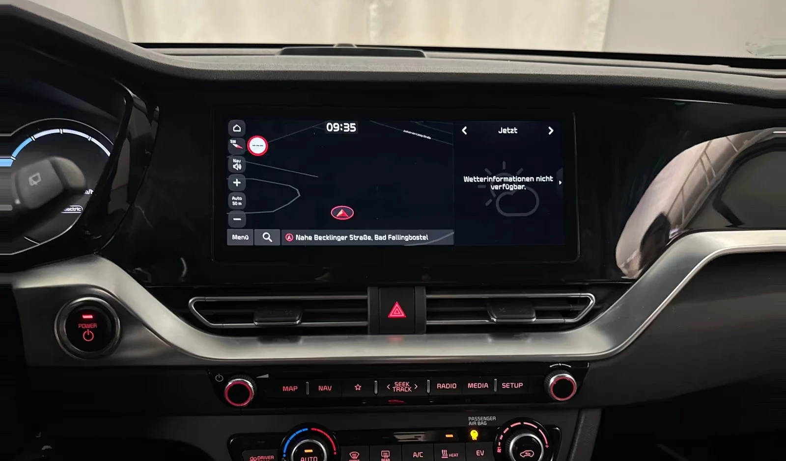 Kia Niro e-VISION/204HP/СЕРТИФИКАТ/KLESS/NAVI/LED/500q, снимка 8 - Автомобили и джипове - 55326360