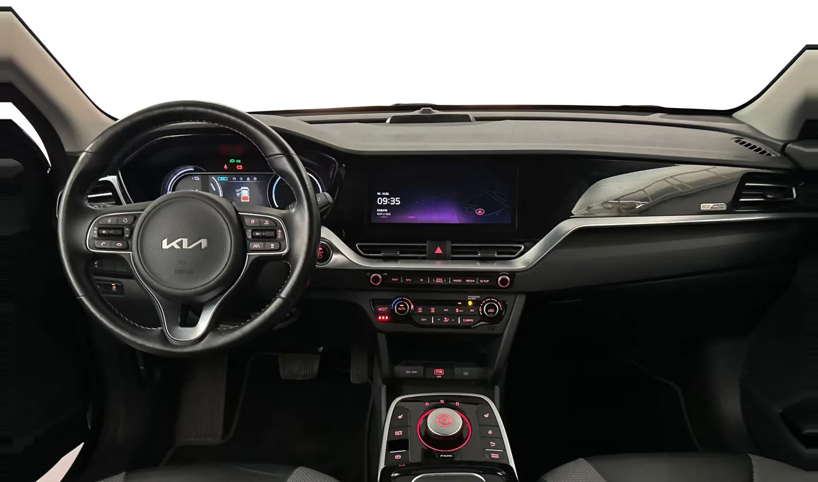 Kia Niro e-VISION/204HP/СЕРТИФИКАТ/KLESS/NAVI/LED/500q, снимка 6 - Автомобили и джипове - 55326360