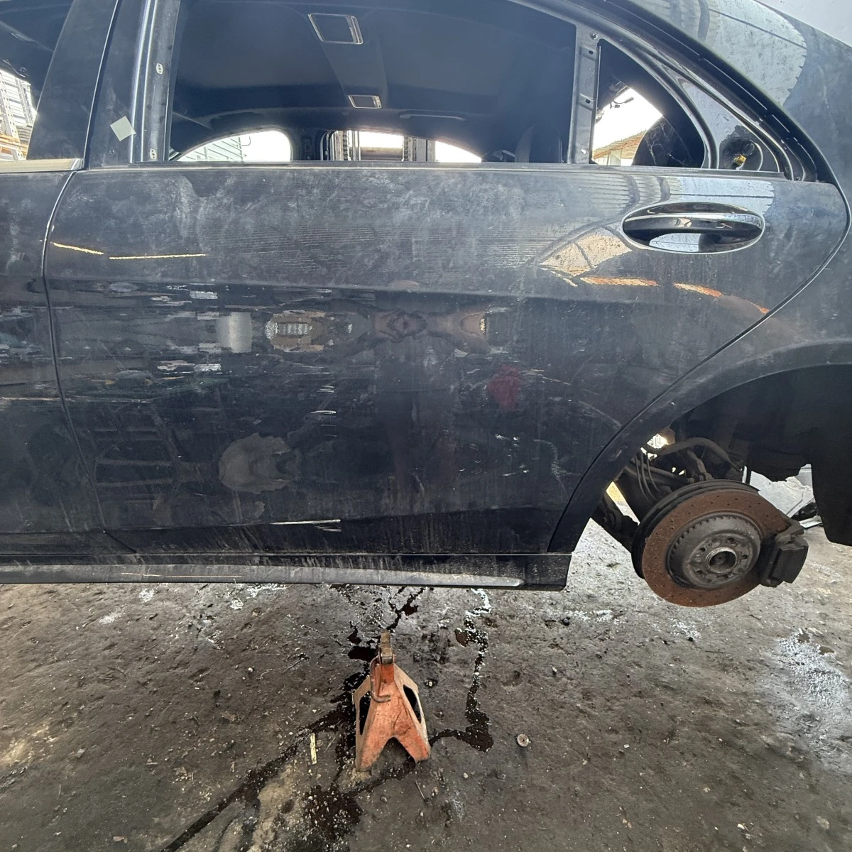 Задна лява врата Mercedes W222 Facelift 2019 Черна A2227300105