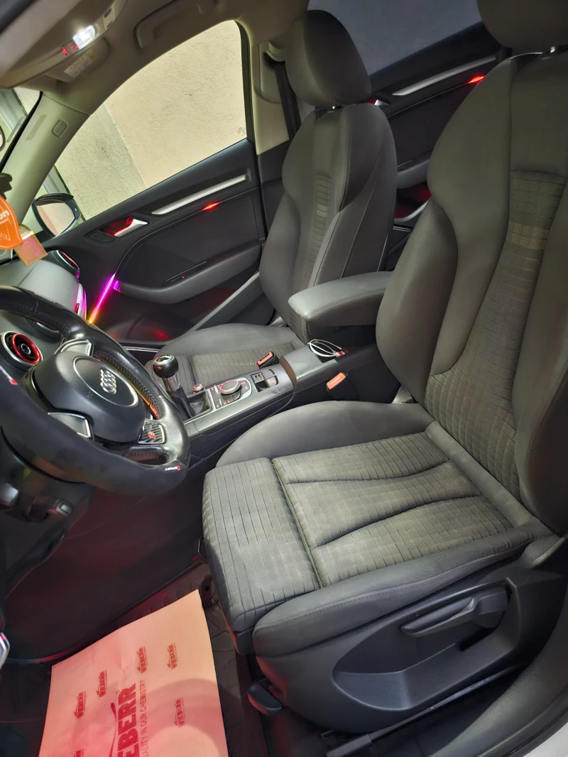Audi A3 S-LINE BANG OLUFSEN SPORT XENON ALPINE WHITE, снимка 7 - Автомобили и джипове - 52347084