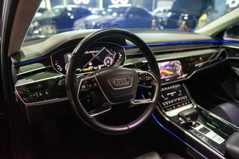 Audi A8 50TDI QUATTRO S LINE LONG 3XTV ЛИЗИНГ 100%, снимка 12 - Автомобили и джипове - 52915694