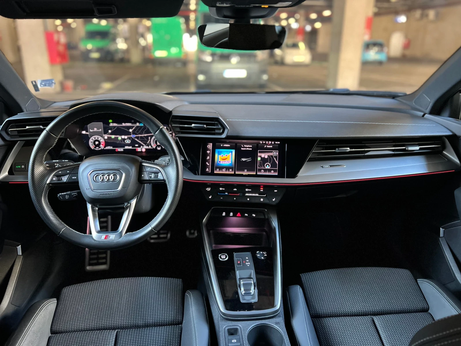 Audi A3 1.5TFSI/3xSline/Head-up/B&O/ - изображение 9