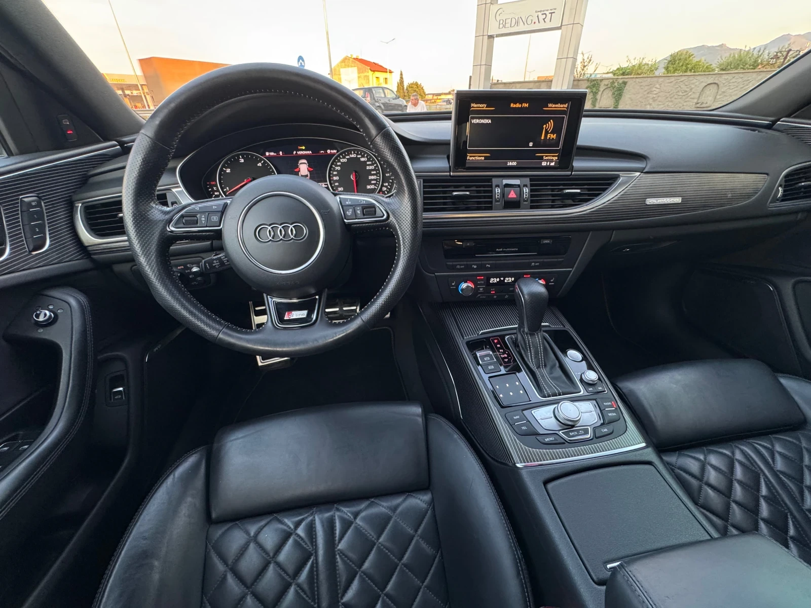 Audi A6 COMPETITION::RS СЕДАЛКИ:: MATRIX::HEADUP::KEYLESS  - изображение 10